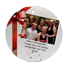 2016 Christmas - Ornament (Round)