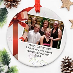 2016 Christmas - Ornament (Round)