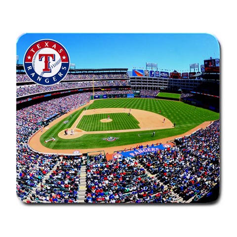Texas Rangers Mouse Pad By Nickguajardo Front