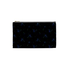 Blue roses Cosmetic bag  - Cosmetic Bag (XS)