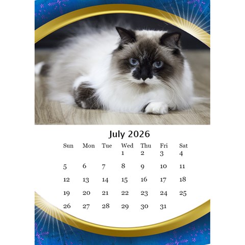My Happy  Calendar By Deborah Jul 2026