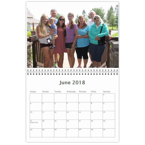 2017 Calender By Kim Gonsales Jun 2018