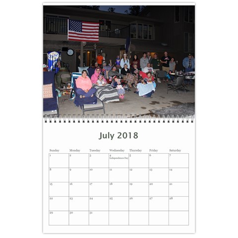 2017 Calender By Kim Gonsales Jul 2018