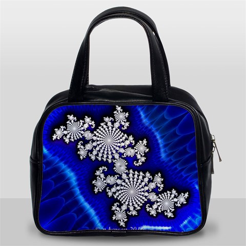 Fantasy Island Blue Classic Handbag 2 Sides By Nanceania Front