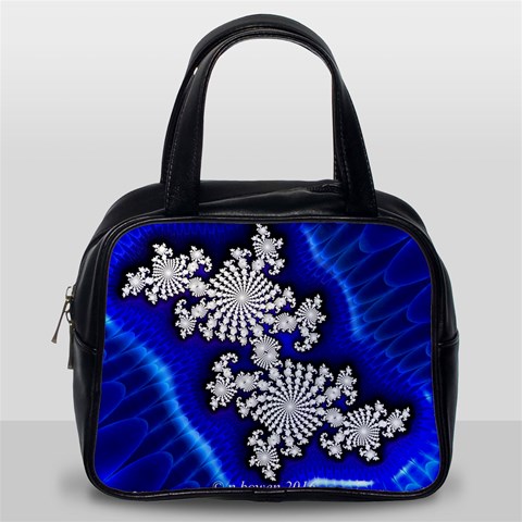 Fantasy Island Blue Classic Handbag 2 Sides By Nanceania Back