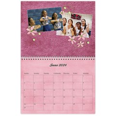 Pinky Green Floral 2023 Calendar By Mikki Sep 2023
