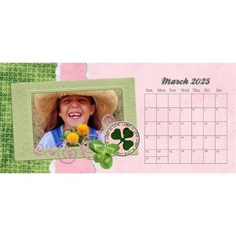 Desktop Calendar 11x5, Family Memories By Mikki Mar 2024