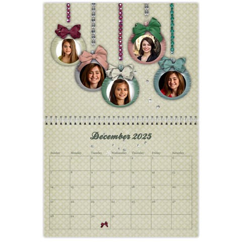 18 Month Calendar/family Dec 2025