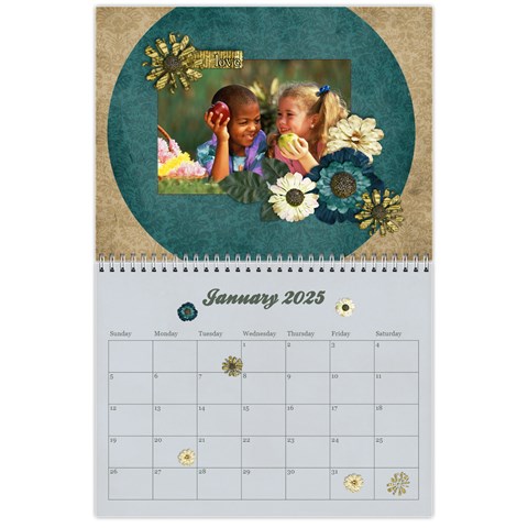 18 Month Calendar/family Jan 2025