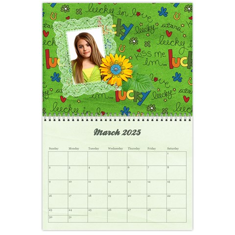 18 Month Calendar/family Mar 2025