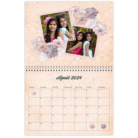 18 Month Calendar/family Apr 2024