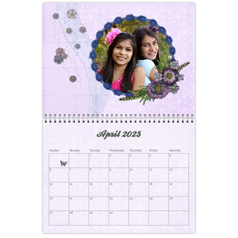 18 Month Calendar/family Apr 2025