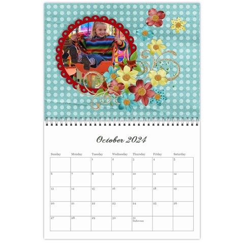Floral Calendar Oct 2024