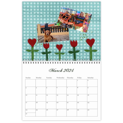 Floral Calendar Mar 2024