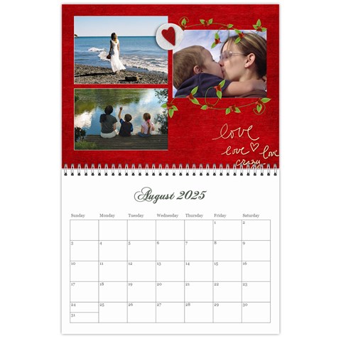 Floral Calendar Aug 2025