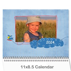 For the Boys/Father any theme-12 month calendar - Wall Calendar 11  x 8.5  (12-Months)
