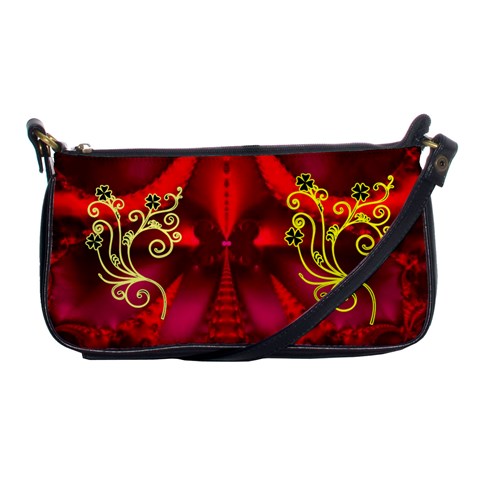 Red On Red Clutch Purse By Nanceania Front