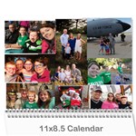 2018 Calendar DONE - Wall Calendar 11  x 8.5  (12-Months)