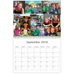 2018 Calendar Done By Mandy Morford Month