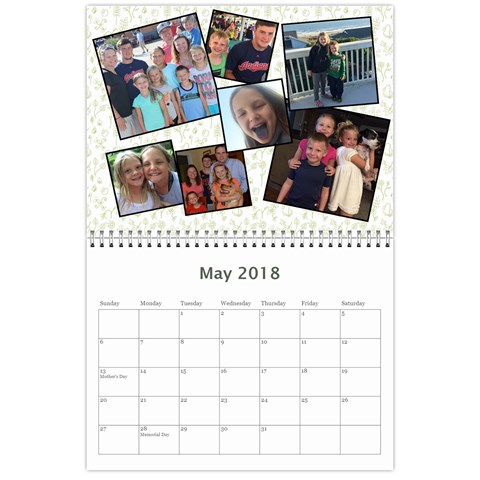 Calendar 2018 By Ryan Rampton May 2018