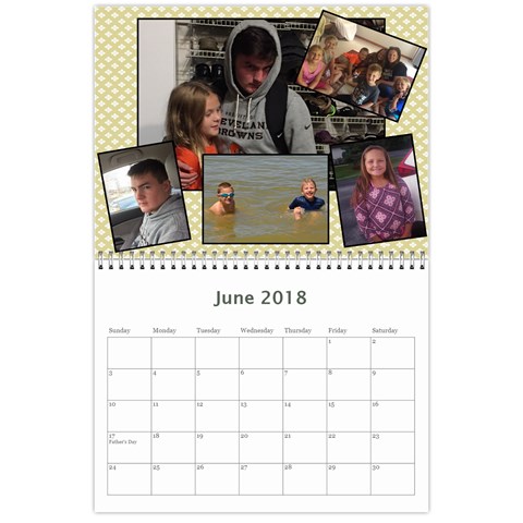 Calendar 2018 By Ryan Rampton Jun 2018