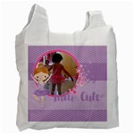 Ballerina - tutu cute - Recycle Bag (one side)