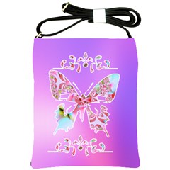 Royal Crown light pink shoulder sling bag