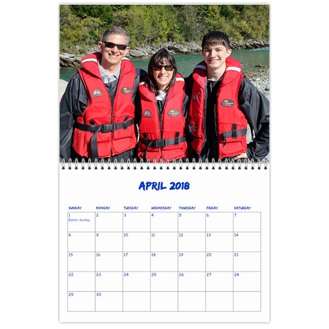 Calendar  Brice 2018 By Edna Apr 2018