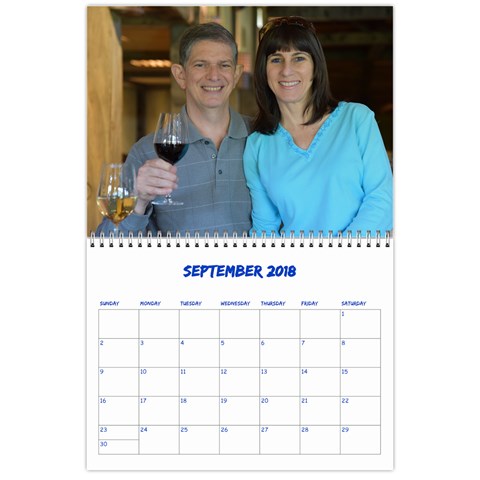Calendar  Brice 2018 By Edna Sep 2018