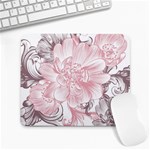 Flower Print Large Mousepad Front