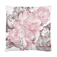 Flower Print Standard Cushion Case (two Sides) by jmcdesigns