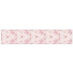 Small Flower Print Small Flano Scarf Back