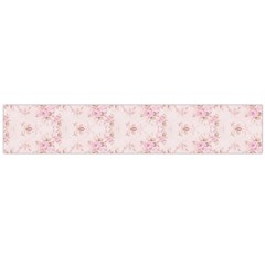 Small Flower Print Large Flano Scarf  by jmcdesigns