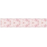 Small Flower Print Large Flano Scarf  Back