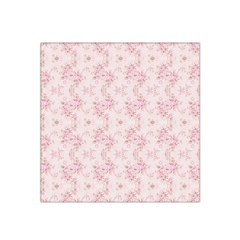 Small Flower Print Satin Bandana Scarf by jmcdesigns