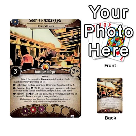 Arkham Lcg: Sphinx & Sands By Mattarkham Front 52