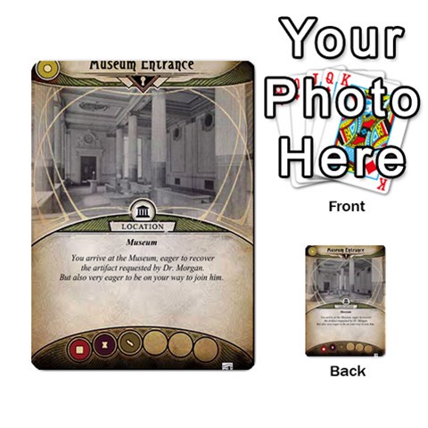 Arkham Lcg: Sphinx & Sands By Mattarkham Back 25