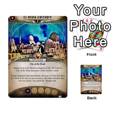 Arkham Lcg: Sphinx & Sands By Mattarkham Front 45