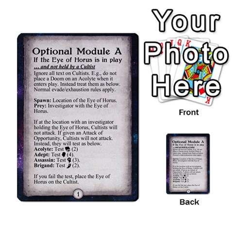 Arkham Lcg: Sphinx & Sands By Mattarkham Back 3