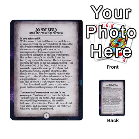 Arkham Lcg: Sphinx & Sands By Mattarkham Front 47