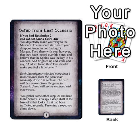 Arkham Lcg: Sphinx & Sands By Mattarkham Front 48