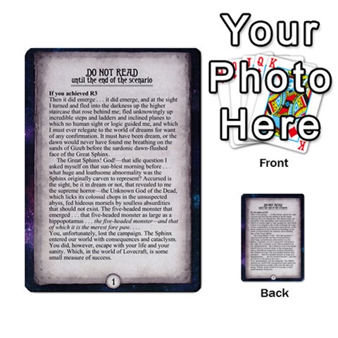 Arkham Lcg: Sphinx & Sands By Mattarkham Front 49