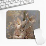 2 Flower Print Design Large Mousepad Front