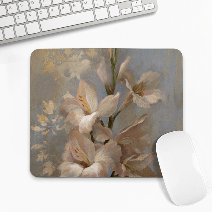2 Flower Print Design Large Mousepad