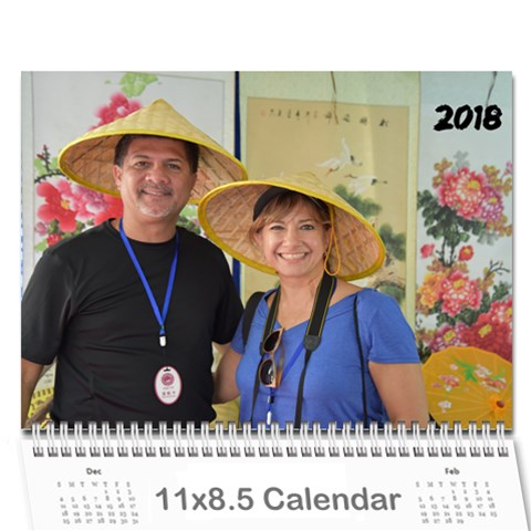 Calendario 2018 Jose By Edna Cover