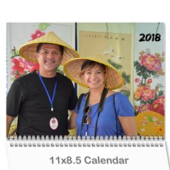 Calendario 2018 Jose - Wall Calendar 11  x 8.5  (12-Months)