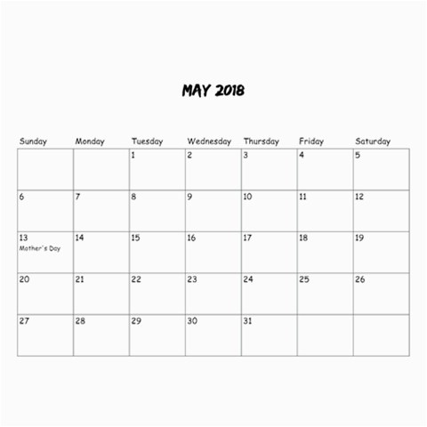 Calendario 2018 Jose By Edna Oct 2018