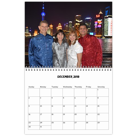 Calendario 2018 Jose By Edna Dec 2018