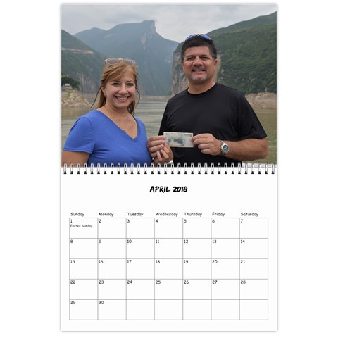 Calendario 2018 Jose By Edna Apr 2018