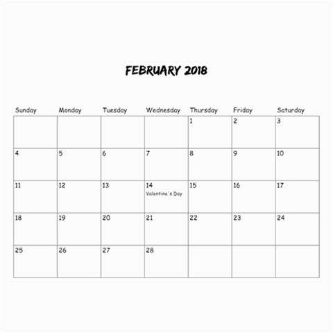 Calendario 2018 Jose By Edna Apr 2018